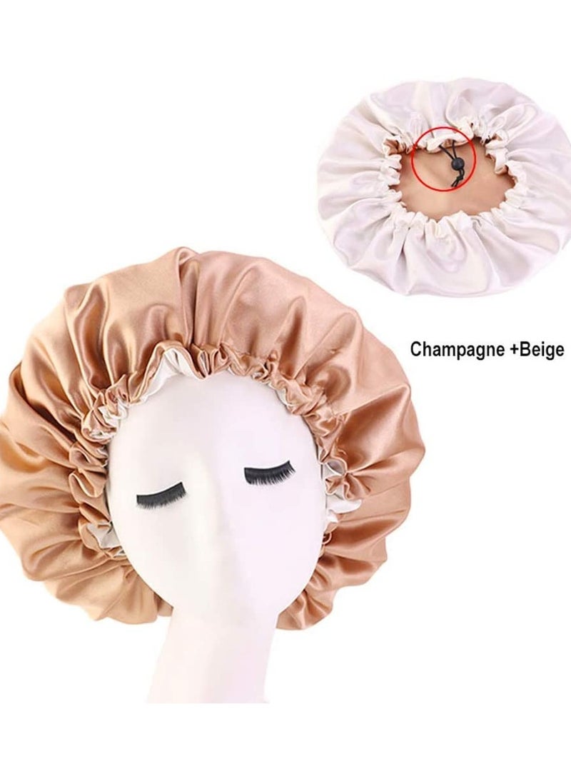 ORiTi Satin Sleep Bonnet Cap - Image 1
