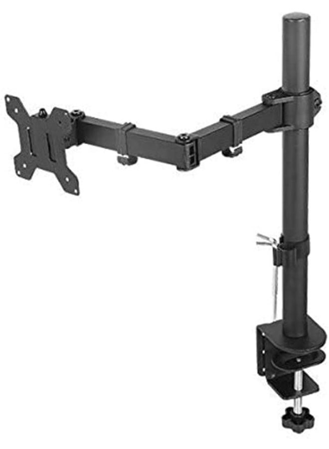 إيونتو ذراع تثبيت شاشة واحدة على المكتب - حامل شاشة قابل للتعديل بالكامل لشاشات LCD و LED حتى 27 بوصة، حامل مكتبي موفر للمساحة - Image 4