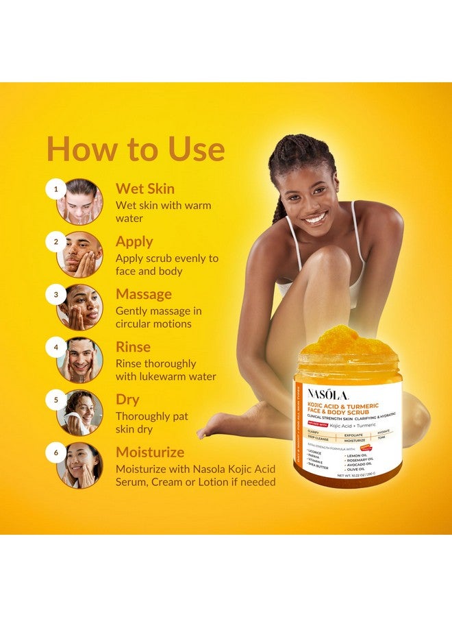 ناسولا مقشر الوجه والجسم بحمض الكوجيك والكركم من ناسولا - Image 5