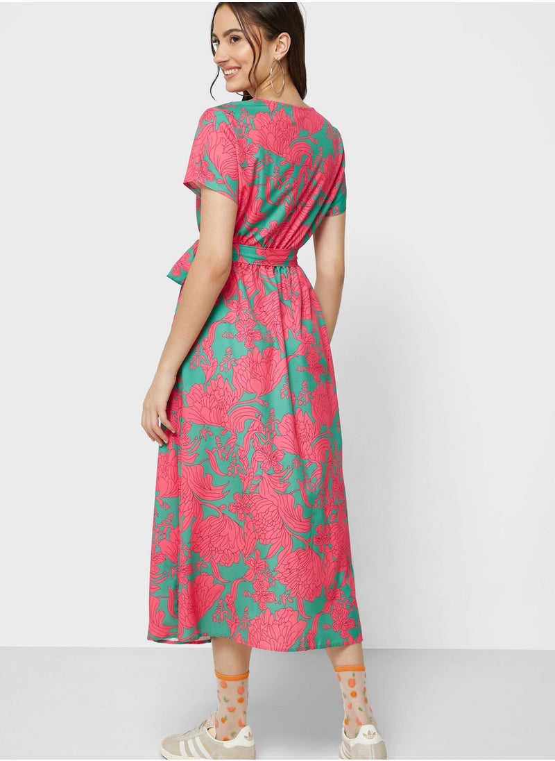 Ginger - Urban Minx Floral Printed Dress - Image 1