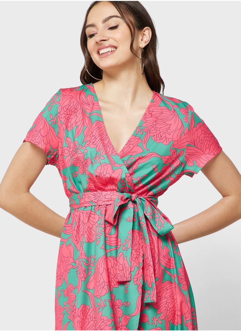 Ginger - Urban Minx Floral Printed Dress - Image 1