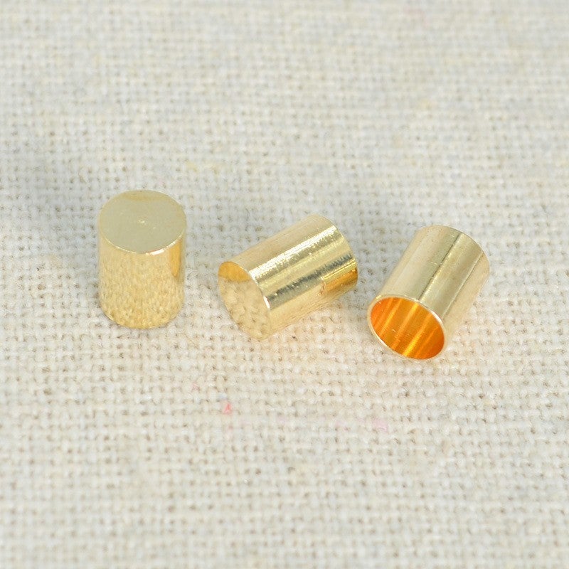 غطاء شرابة نحاسي مسطح الرأس لإكسسوارات DIY - Image 4