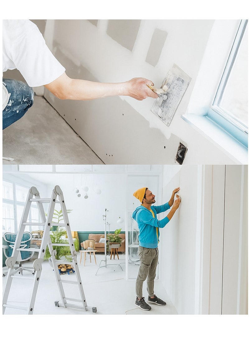 National Paints Gypsum Joint Compound – Acrylic Copolymer Based Interior Putty for Gypsum Boards & Cement Surfaces | Crack & Joint Filler for Smooth Finish  5Kg - Image 2