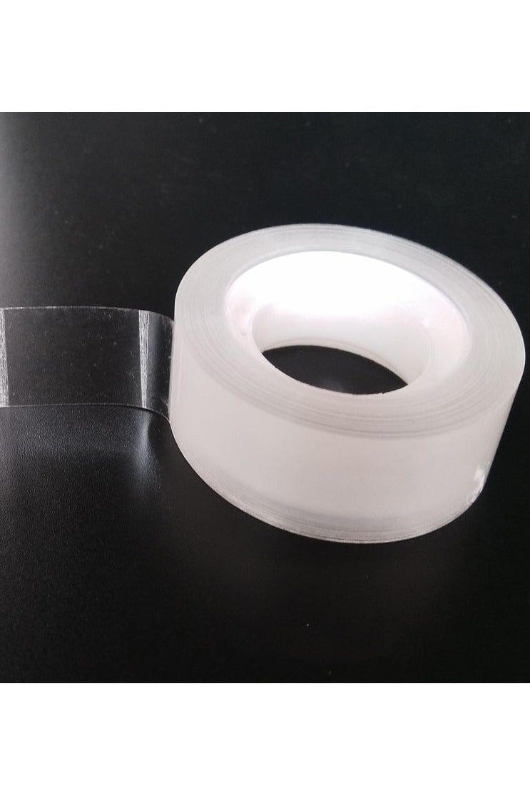 عام شريط لاصق شفاف 12 قطعة، عرض 1/2 بوصة (12 ملم) × طول 40 ملم، مثالي للاستخدام المنزلي والمدرسي والمكتبي، للتثبيت والتغليف. - Image 2