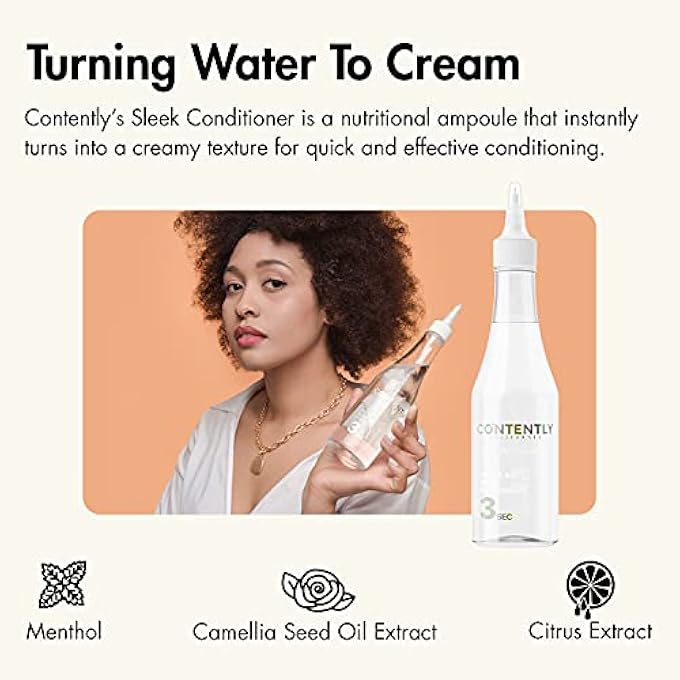 Contently AFTER ALL! SLEEK CONDITIONER 10.14 FL.OZ - Image 3