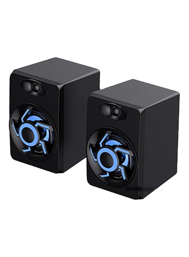 هافيت Havit Hifi Lampe Lautsprecher Usb Pc Gaming Led Lights Bass Speaker Audio With Amplifi 417 g