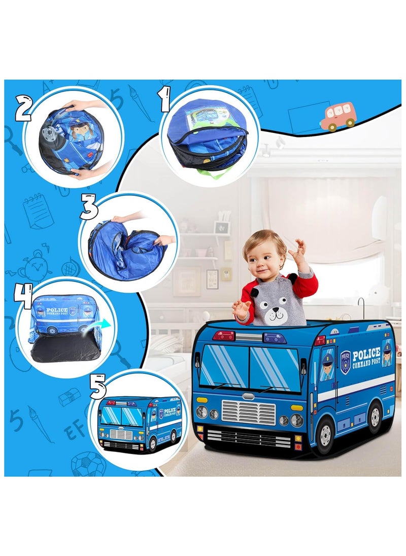 NNEWVANTE 3-8 Year Children's toy tent,Truck Play Tent Pop Up Playhouse Toys for Kids Gifts for 3 4 5 6 7 8 Year Old Boys Girls Toy Presents Foldable Play Tent Set Outdoor Indoor Garden Childrens Toy  - Image 3