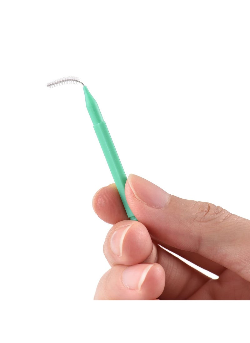 Generic - 100 Pieces Interdental Brushes Dental Floss Toothpick Braces Brush Tooth Cleaning Tool Interdental Brush Tooth Care Tool - Image 1