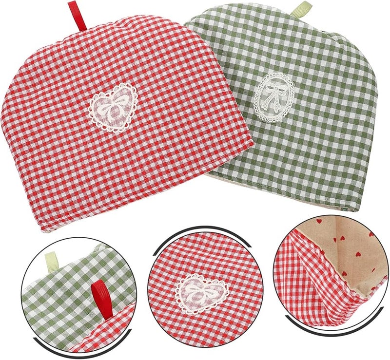2Pcs Insulated Teapot Cover Cozy For Heat Retention And Dust Protection Home Use - Image 5