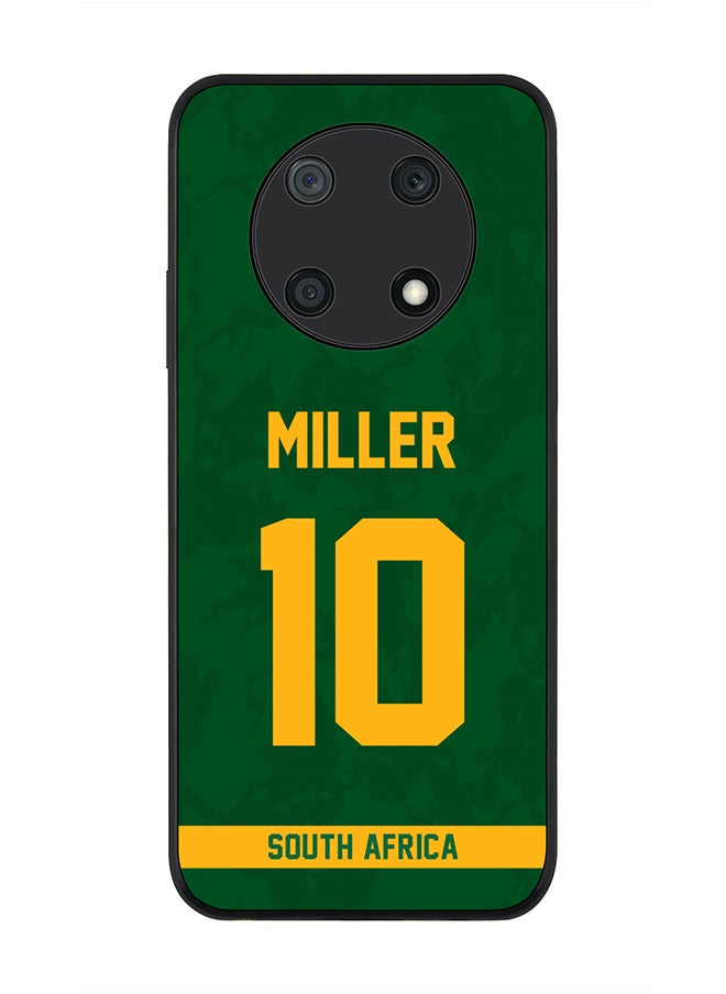 Stylizedd - Rugged Black Edge Case for Huawei nova Y90, Slim fit Soft Case Flexible Rubber Edges Thin Cover - Player Name - AB de Villiers, Jersey Number- 17 - Image 1
