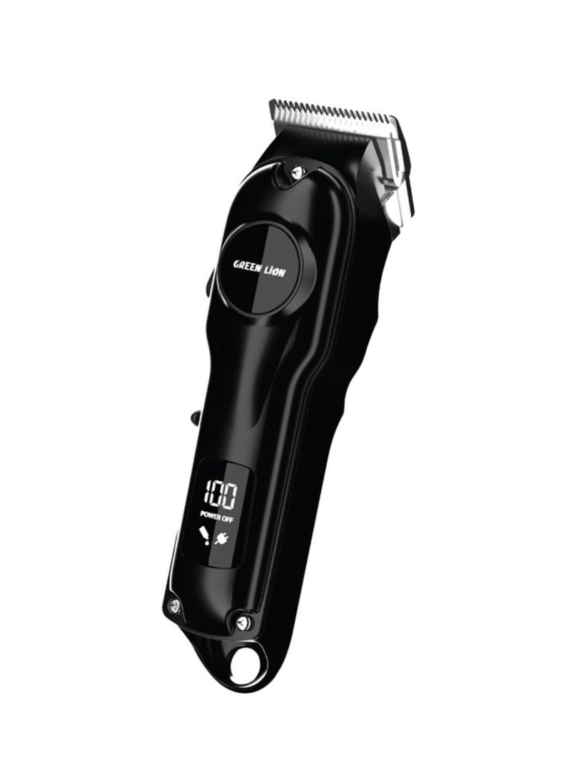 GREEN LION ProClip Duo 7 in 1 Hair Trimmer, Ergonomic Low Noise Design, Include Hair Comb, Hairdressing Cloth, Hairdressing Scissors, Carrying Case - Black - Image 2