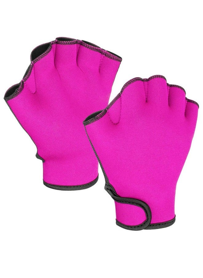 FitsT4 Sports Aqua Gloves Webbed Paddle Swim Gloves Fitness Water Aerobics And Swimming Resistance Training Gloves For Men Women Children - Image 3