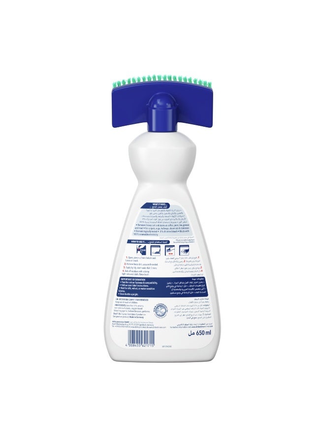 Dr. Beckmann Carpet Stain Remover Violet Blossom, Tough On Stains & Odours, Gentle On Colours, 650ml - Image 2