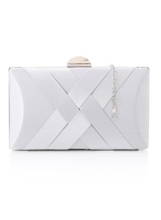 Mr Joe  Silver Soiree Satin clutch with Solid Patterned - 4969 - pzsku/ZD567CAE32223D2D78895Z/45/1745918168/2e1b87a1-2863-42ef-b699-65b39a6de172