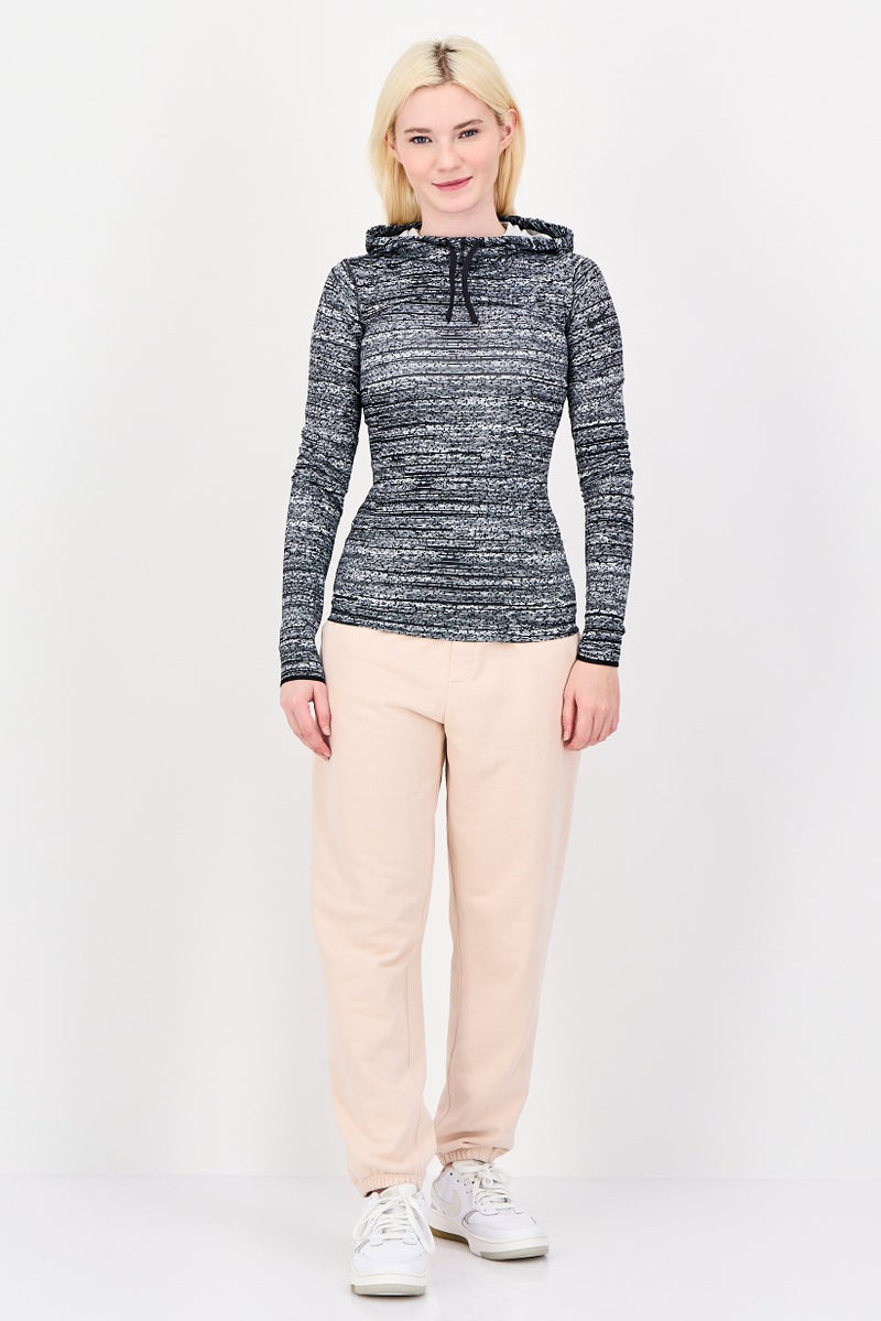 Nike Women Dri Fit Long Sleeve Training Hoodie, Multicolor - Image 4