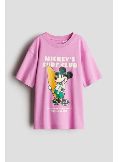 H&M Printed oversized T-shirt