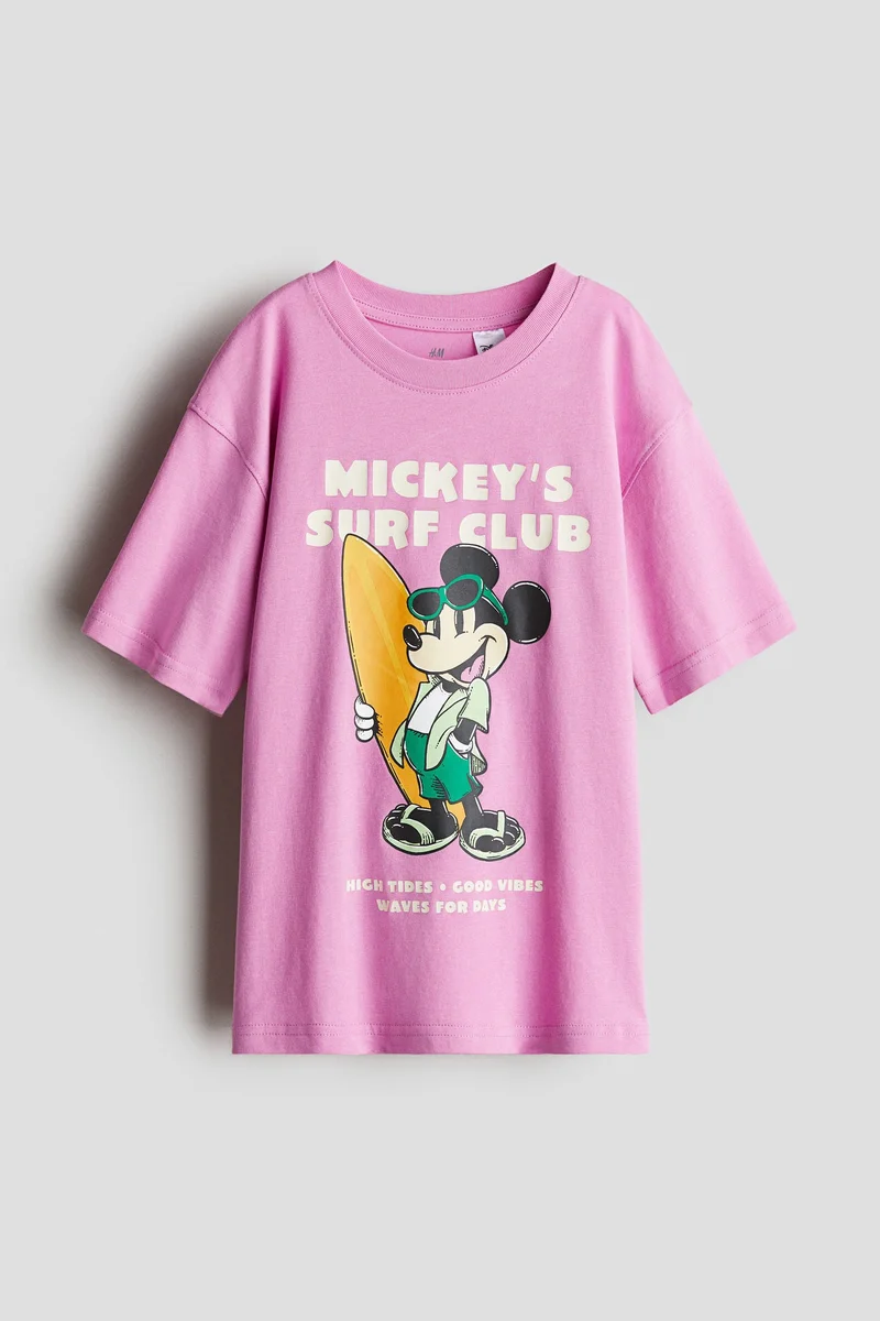 H&M Printed oversized T-shirt