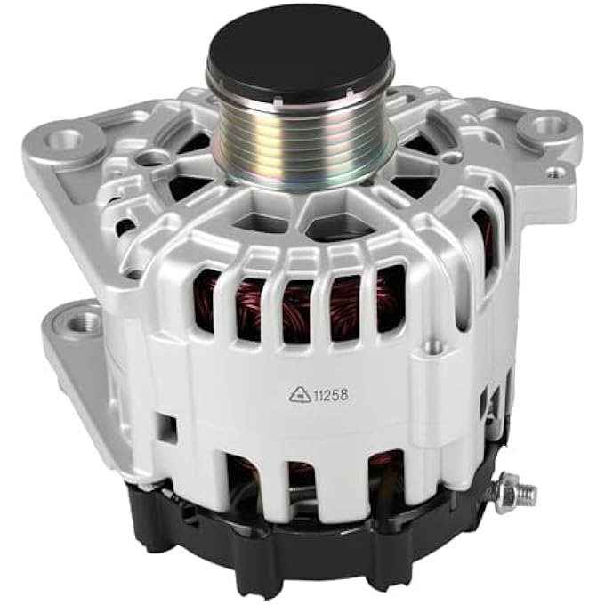YOMALL Alternator 11258 for 2007-2013 Altima 2.5L, for 2011-2015 Rogue Select 2.5L, for 2007-2012 Sentra 2.5L, 11458, 11567, 11258N, 23100JA02A 23100JA02B Vehicle Replacement Alternator 110A 6PK - Image 1