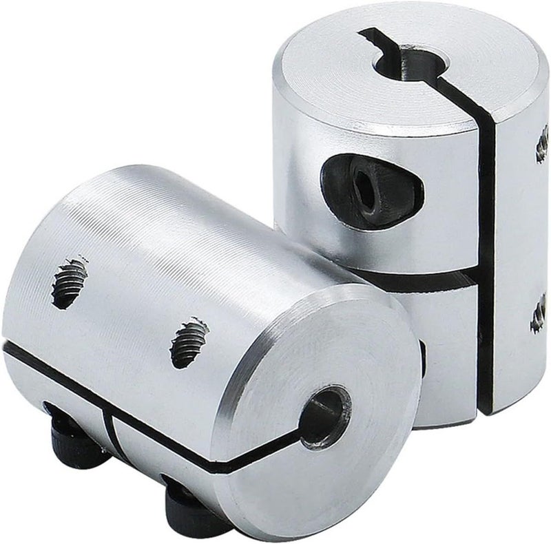 Aluminium Rigid Coupler 5x12mm Lead Screw For 3D Printer CNC Motor 6X6 Color - Image 1