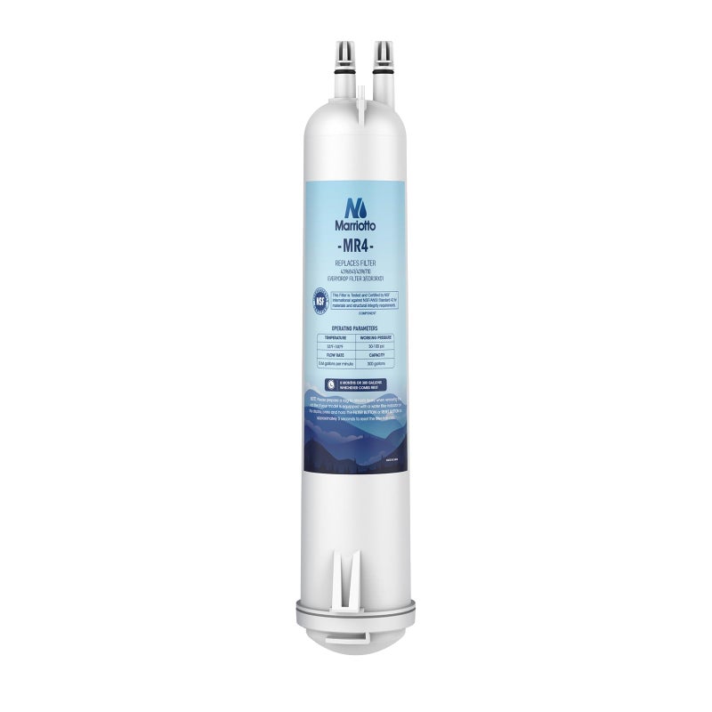 MARRIOTTO MRW4 Refrigerator Water Filter Compatible with EDR3RXD1, 4396841, 4396710, Filter 3, 46-9083,46-9030, 9030, 9083 Refrigerator Water Filter | 1 Pack - Image 1