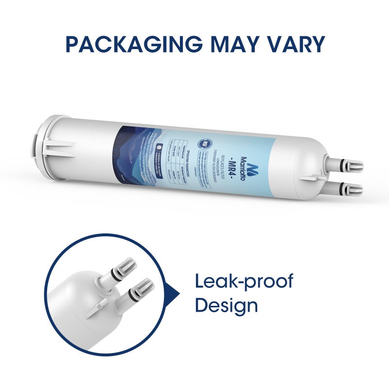 MARRIOTTO MRW4 Refrigerator Water Filter Compatible with EDR3RXD1, 4396841, 4396710, Filter 3, 46-9083,46-9030, 9030, 9083 Refrigerator Water Filter | 1 Pack - Image 2