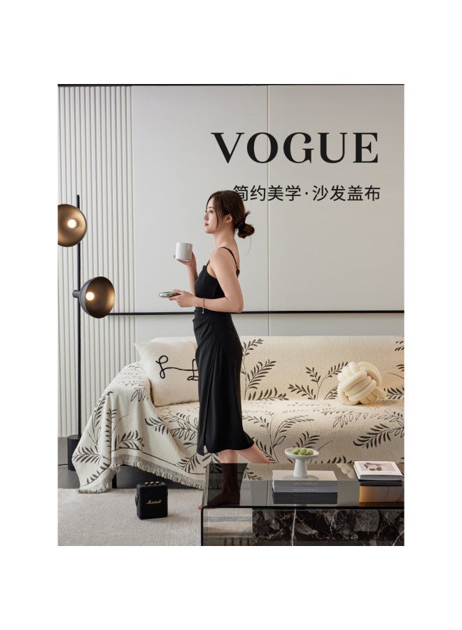 All-Season Chenille Removable and Washable Full-Cover High-End Sofa Cover Cloth, One-Piece Full-Cover Non-Slip Sofa Cover - Image 3