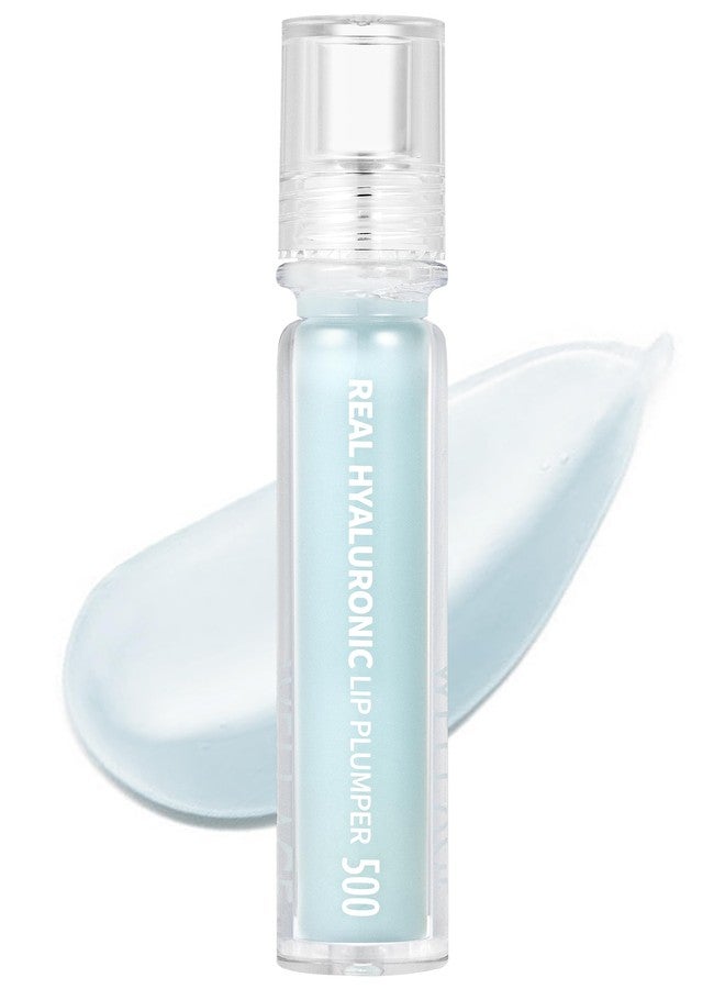 wellage Real Hyaluronic Lip Plumper - High Shine Clear Plumping Lip Gloss with Pure Hyaluronic Acid - Instant Volume & Moisture for Fuller, Hydrated Lips - Visibly Smooth Lip Wrinkles, 0.12 fl.oz. - Image 1