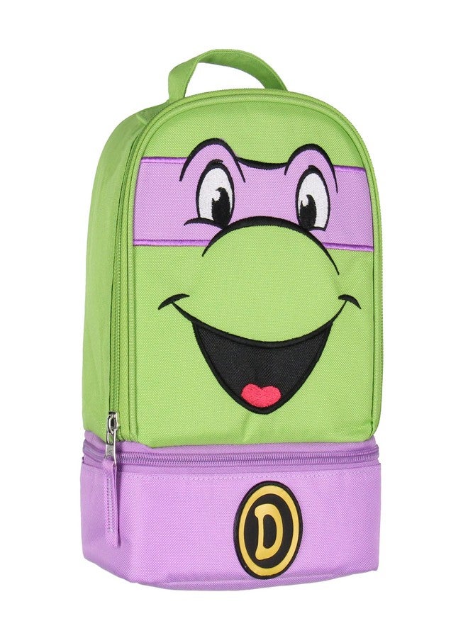 INTIMO Teenage Mutant Ninja Turtles TMNT All Turtles Dual Compartment Lunch Box (Donatello) - Image 1