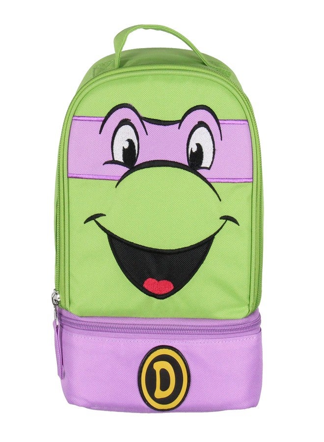 INTIMO Teenage Mutant Ninja Turtles TMNT All Turtles Dual Compartment Lunch Box (Donatello) - Image 2