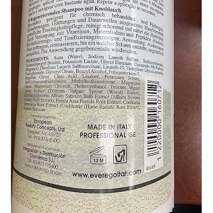 EVER EGO ALTEREGO EVER EGO GARLIC SHAMPOO 500ML & GARLIC HAIR MASK 500ML DUO SET - Image 2