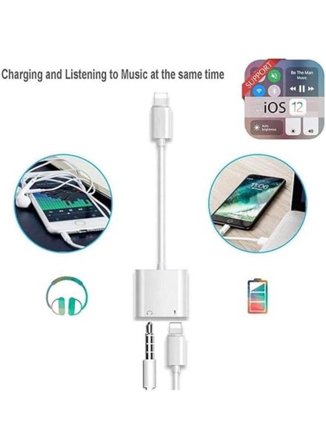 Generic Jack Dongle Earphone Aux Audio and Charge Adapter Charger for iPhone\S-Y104 Guaranteed by Agent Trust  - Image 3