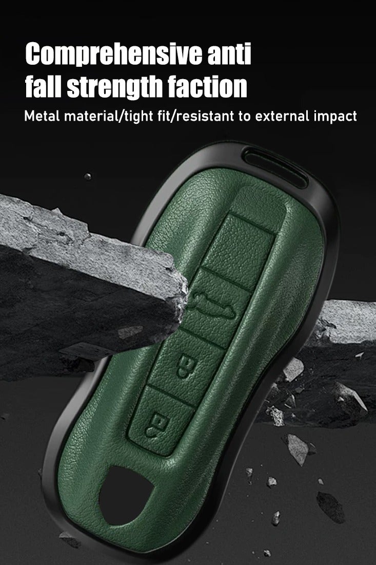 Car key bag, suitable for Porsche car key protector, perfectly wraps car keys, high-end, wear-resistant and fashionable. - Image 5