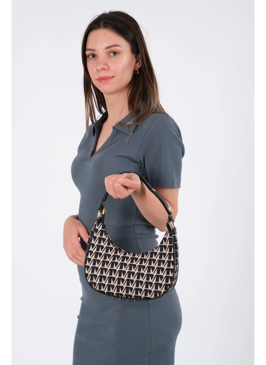 Newish Polo Black Adjustable Shoulder Bag for Women