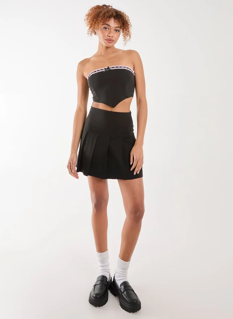 Pink Vanilla  Bow Detail Corset Top for Women | Best Price UAE
