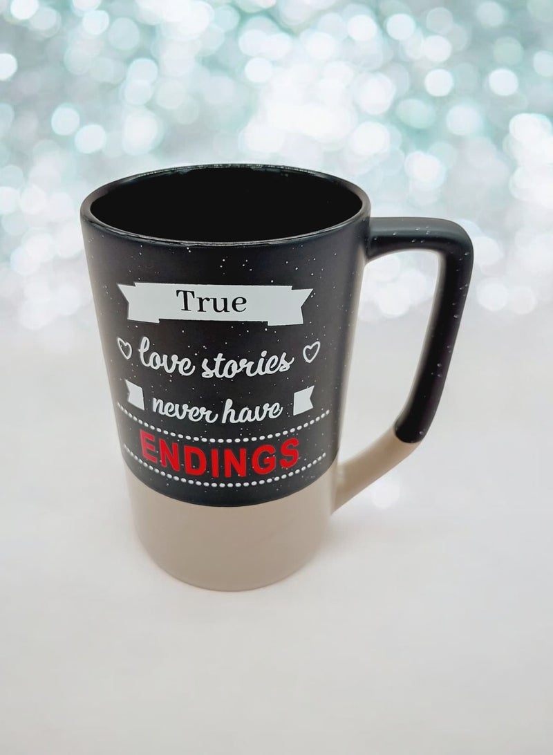 AKDC True Love Stories Never Have Endings Printed Mug 8x14cm - Image 3