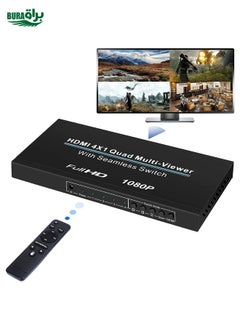 NEWKENG NK-C941 Full HD 1080P HDMI 4x1 Quad Multi-Viewer with Seamless Switch & Remote Control, US Plug - pzsku/ZD568CD5CD88E2C79110FZ/45/_/1738711833/e3ea3c63-367b-4d4b-a758-8f29202c000c