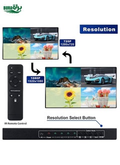 NEWKENG NK-C941 Full HD 1080P HDMI 4x1 Quad Multi-Viewer with Seamless Switch & Remote Control, US Plug - pzsku/ZD568CD5CD88E2C79110FZ/45/_/1738711843/88dbc2fb-d776-4ea8-ae3e-59aade4bd34e