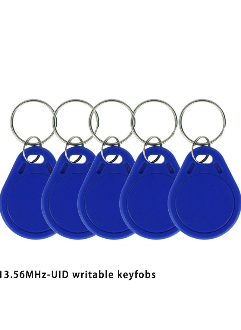 erorex 13.56MHz UID Changeable Keyfobs Token MF 1k NFC Tag Rewritable RFID Writable Access Control Key Card Used to Copy/Clone Card - Image 3