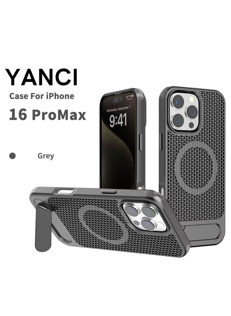 YANCI لحافظة iPhone 16 Pro Max Magsafe، حافظة حرارية - Image 1