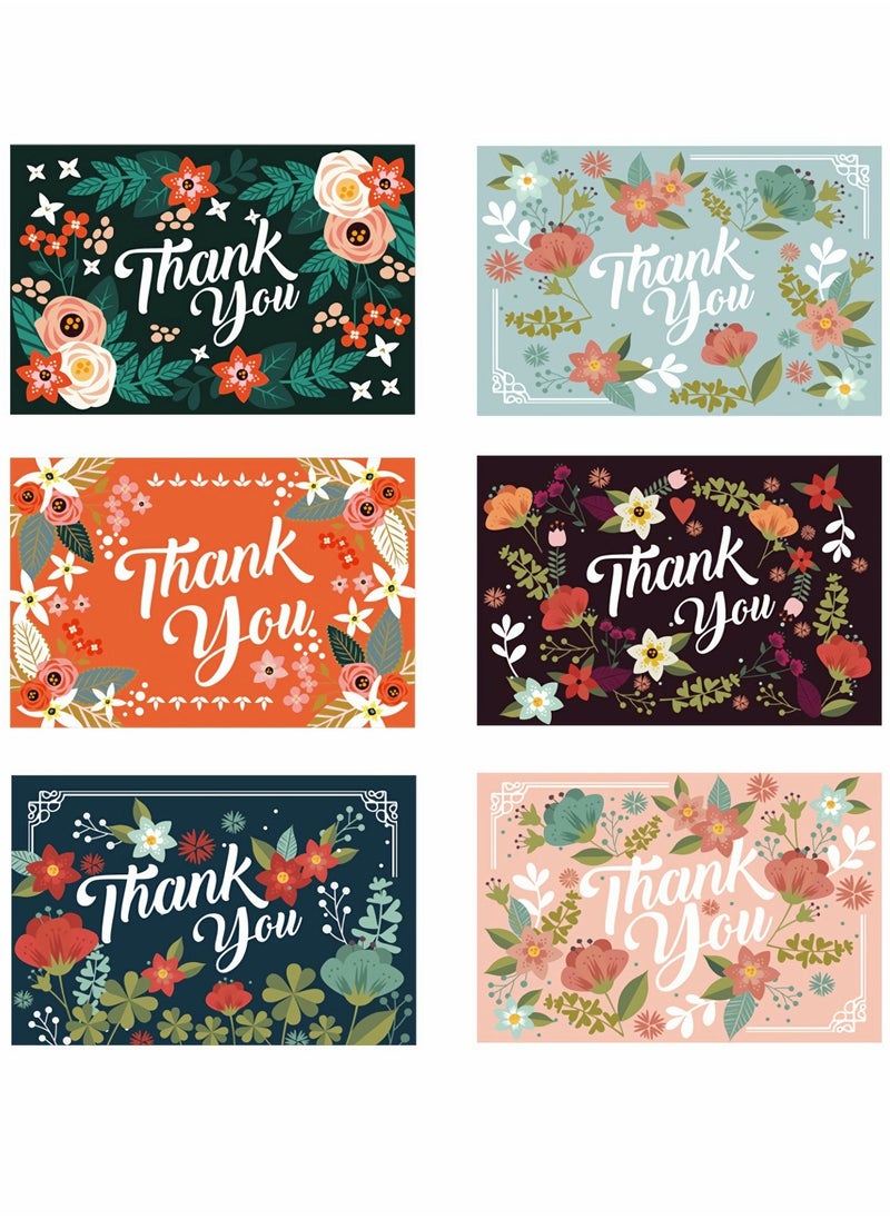 Thank You Card, Flower Pattern Foldable Thank You Card Set with Envelope Suitable for Wedding Business Gift Shower, for Thanks to Mother Family Friends Teachers (6pcs) - pzsku/ZD56914477238D4A072E1Z/45/_/1706673868/e7dc96f7-e2d0-49bb-a8fb-b85448c50f6e