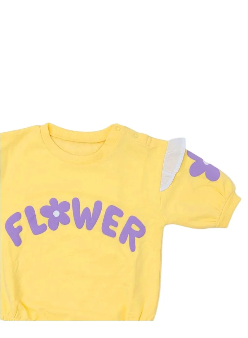 ايكو AIKO - Baby Multicolor Body Suit with Headband 12-18 Months