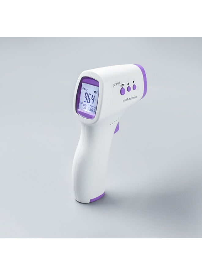 مقياس حرارة رقمي بالأشعة تحت الحمراء للجبهة بدون تلامس مع شاشة LCD - Image 2
