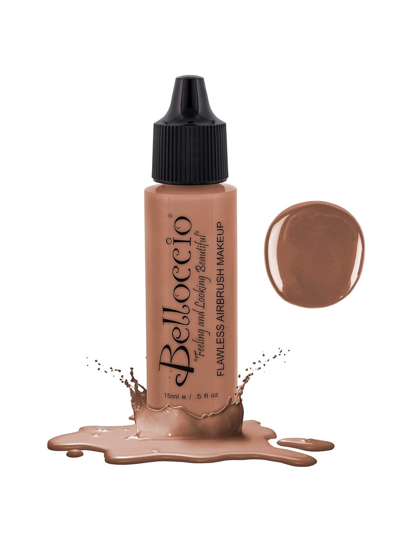 Belloccio - Belloccio's Professional Cosmetic Airbrush Makeup Foundation 1/2oz Bottle: Beige- Light-medium Pink Undertones - Image 1