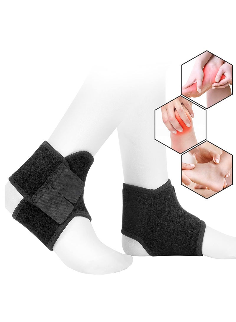 KASTWAVE Kids Ankle Support, Support Breathable Ankle Stabilizer Adjustable Children's Ankle Protection Sleeve Sports Dance Foot Support Arch Support Sports Protection Ankle Sprain (S,1 Pair) - Image 1