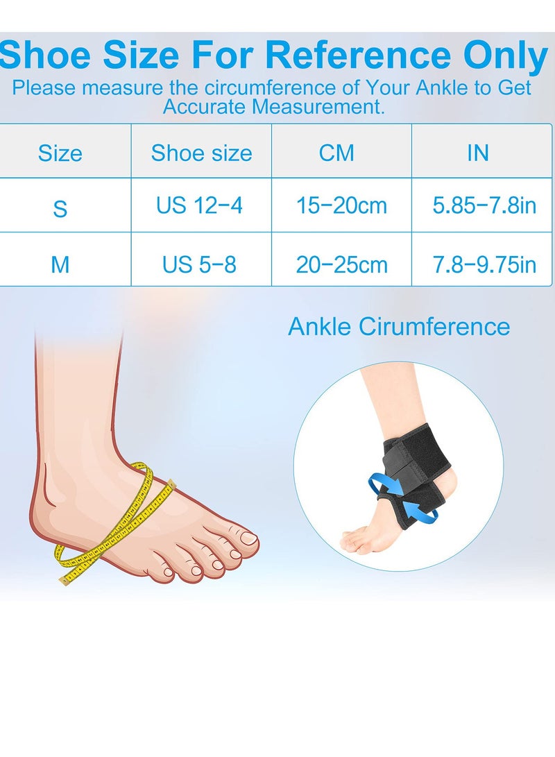 KASTWAVE Kids Ankle Support, Support Breathable Ankle Stabilizer Adjustable Children's Ankle Protection Sleeve Sports Dance Foot Support Arch Support Sports Protection Ankle Sprain (S,1 Pair) - Image 2
