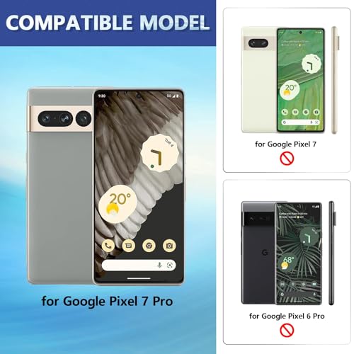 YWLRONG OLED Screen for Google Pixel 7 Pro Screen Replacement for Google Pixel 7 Pro 5G LCD Display Touch Screen Digitizer Assembly with ToolsSupport Fingerprint - Image 3