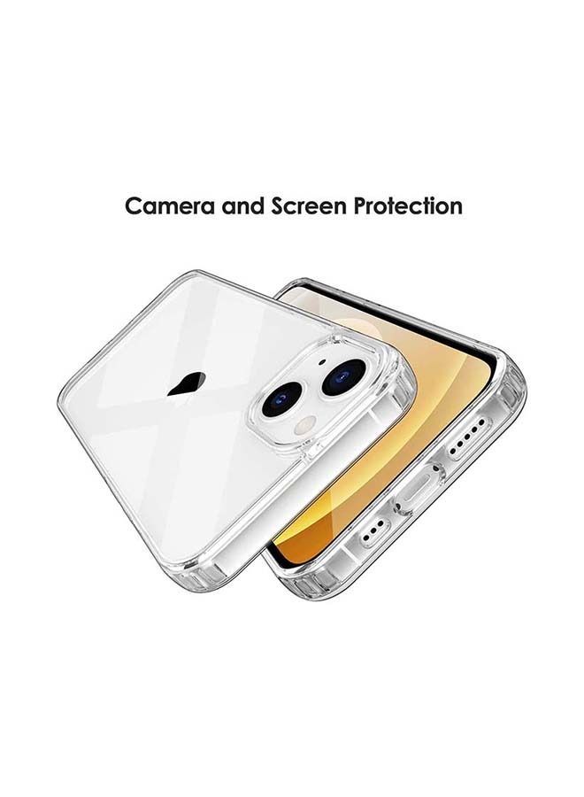 غطاء خلفي واقٍ لهاتف أبل آيفون 13 6.1 بوصة شفاف - Image 4