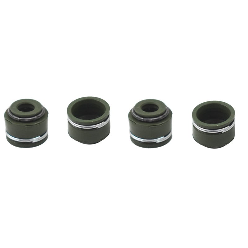 Silscvtt 4 PCS Valve Seals Replacement for Honda Rincon 680 650 Sportrax 300 400 Foreman Rubicon 500 350 FourTrax 350 250 TRX400EX TRX250X