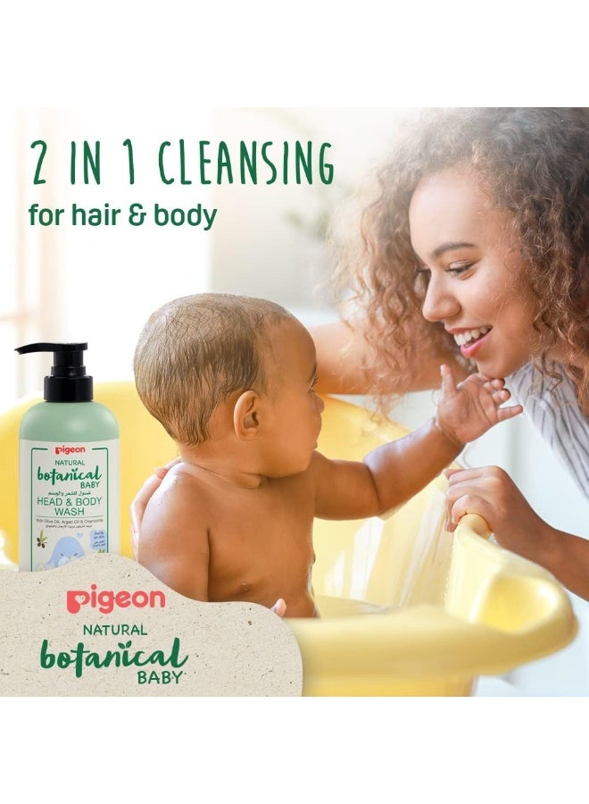 pigeon Natural Botanical Baby Head & Body Wash, 2-In-1 Wash, 500Ml - Image 3