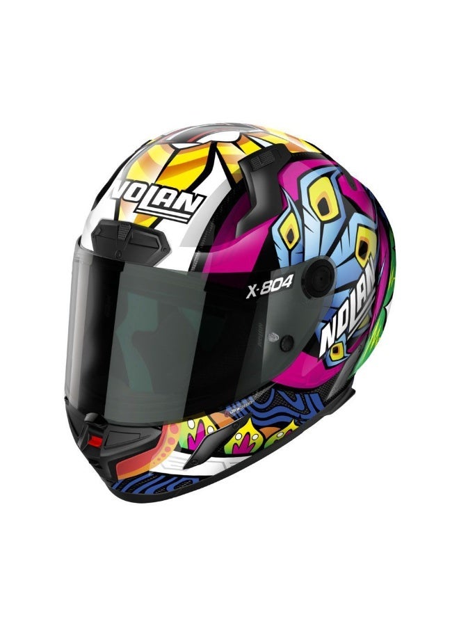 Nolan X-804 RS U.C. REPLICA - C.DAVIES CARBON (C.DAVIES - MULTICOLOUR) Helmet - Image 1